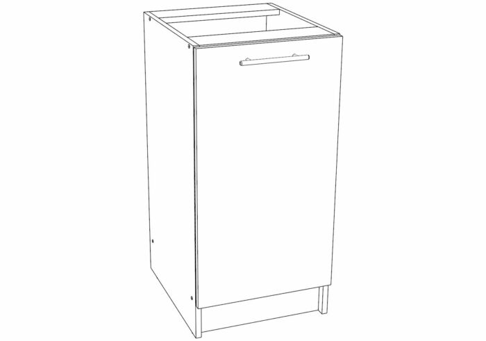 meuble bas 40 cm