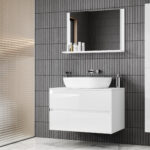 Salle de bain / Blanc brillant